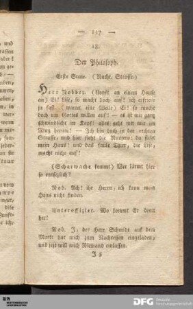 18. Der Philosoph.