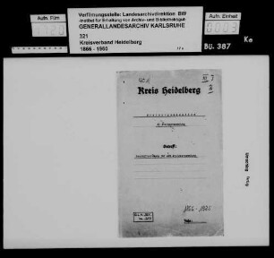 Geschäftsordnung für die Kreisversammlung Heidelberg