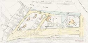 Institut für evangelische Kirchenmusik, Domchor und Internat, Schleswiger Ufer, Berlin-Tiergarten: Lageplan 1:1000