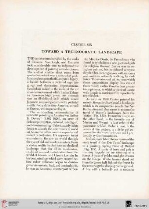 Chapter six: Toward a technocratic landscape