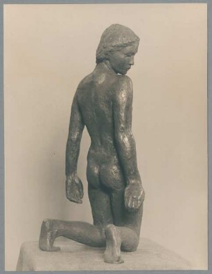 Kniende, 1926, Bronze