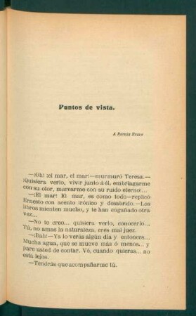 Puntos de vista.