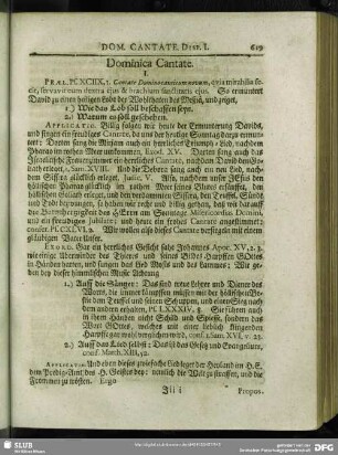 Dominica Cantate