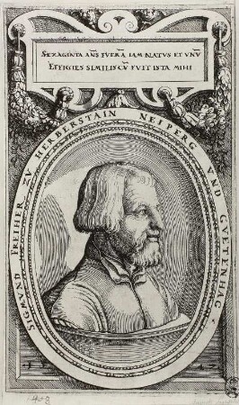 Bildnis Siegmund von Herberstain