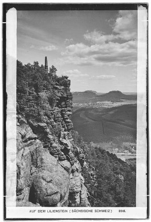 Auf dem Lilienstein (Sächsische Schweiz)