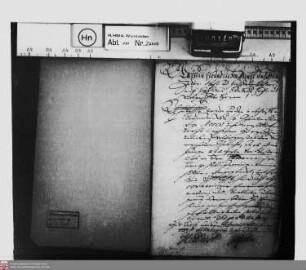 Huldigung gegenüber der Marquise von Westerloo zu Seck und Obertiefenbach