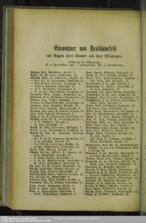 Neuschönefeld