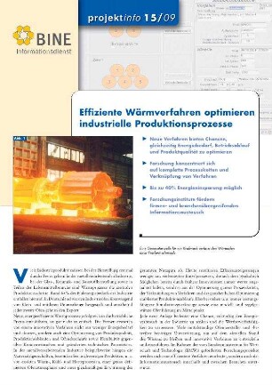 Effiziente Wärmeverfahren.