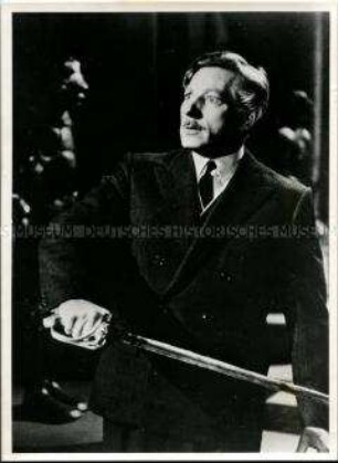 Der Schauspieler Danny Kaye in einer Filmrolle