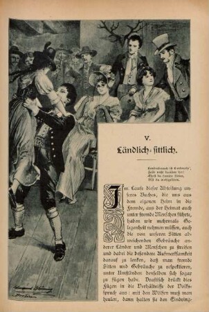 V. Ländlich-sittlich