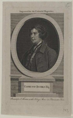Bildnis des Edmund Burke