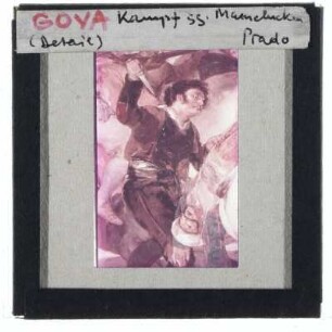 Goya, El dos de mayo de 1808 en Madrid (Kampf mit den Mamelucken)