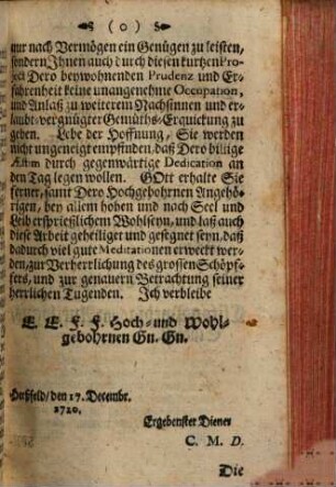 Schau-Bühne Der Wunder Gottes in den Wercken der Natur, 2