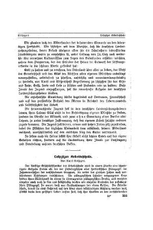 Leipziger Arbeitsschule