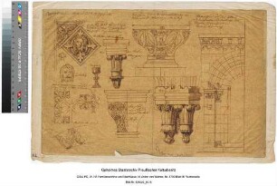 Studie an altdeutscher Architektur