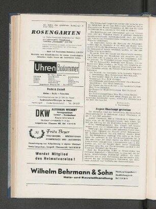 August Oberhaupt gestorben