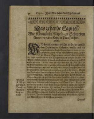 Das zehende Capitel