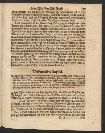 Das neundte Capitel.