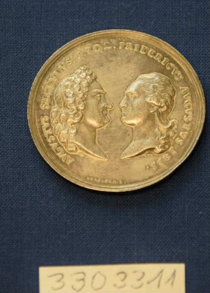 Medaille auf die Salinen Teuditz und Kötzschau