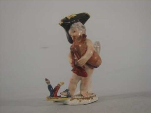 Putto als Dudelsackbläser