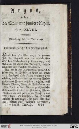 Nro. XLVIII