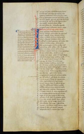 Fleuronnée-Initiale I, gespalten
