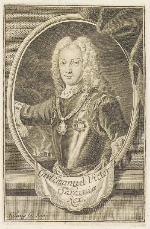 Bildnis des Carl Emanuel Victor von Sardinien
