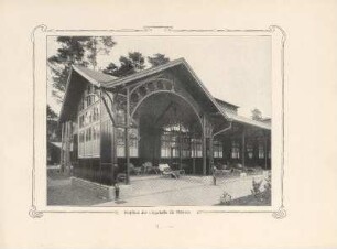 Kopfbau der Liegehalle für Männer