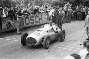 Schauinsland-Rennstrecke; Training; am Start: Hans Stuck; Nr. 120; AFM