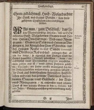 Ehren-gedächtnuß [...]