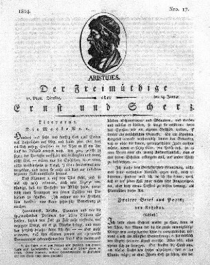 Nro. 17., Dienstag den 24. Januar