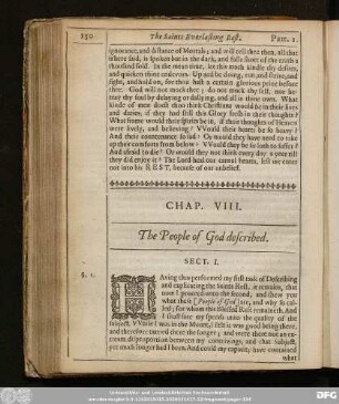 Chap. VIII. The People of God described.