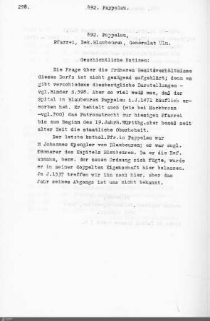 Kirchengemeinden P