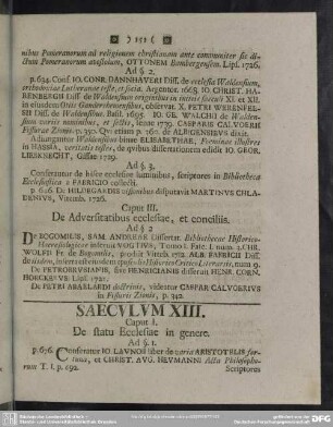 Saeculum XIII.