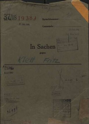 Klett, Fritz