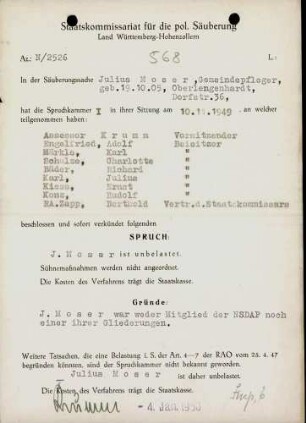 Moser, Julius