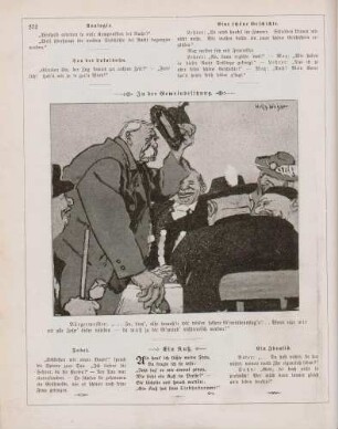 "In der Gemeindesitzung"