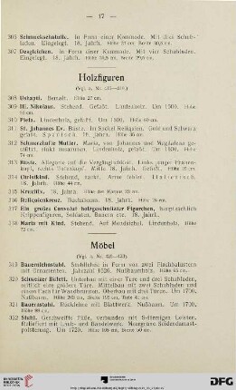 Holzfiguren (Nr. 308-318)