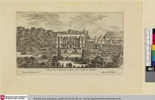Veuë du Chasteau de Ruel, du Costé du Jardin