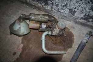 Motorenteil Absauganlage