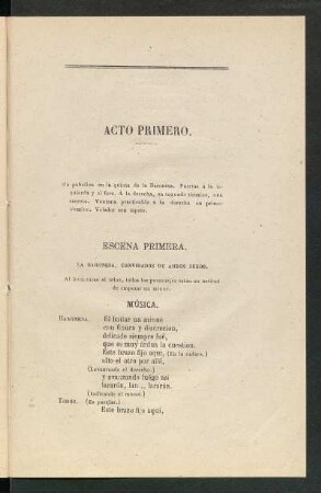 Escena primera.
