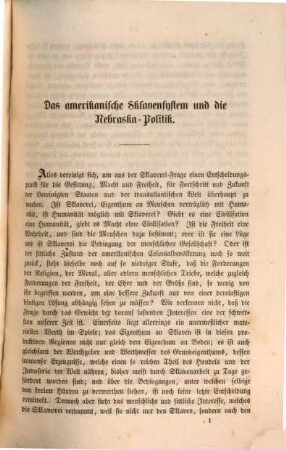 Atlantische Studien : von Deutschen in Amerika, 6. 1855