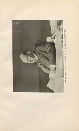 Walther Rathenau als Aussenminister