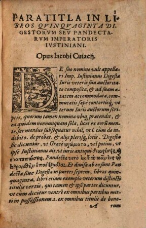 Paratitla in libros 50 Digestorum