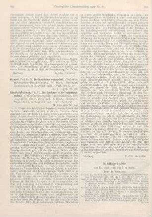 699-700 [Rezension] Bechtholsheimer, H., Die Seelsorge in der Industriegemeinde