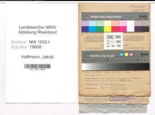 Entnazifizierung Jakob Halfmann, geb. 14.08.1905 (Kaufm.Angest.)