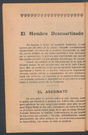 El asesinato