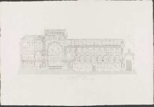 Pl. 67. Coupe En Longueur De L'Église Royale De Ste. Marie Nuova A Monreale.