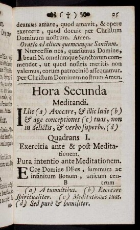 25-71, Hora Secunda