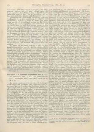 269-274 [Rezension] Bestmann, H. J., Geschichte der christlichen Sitte